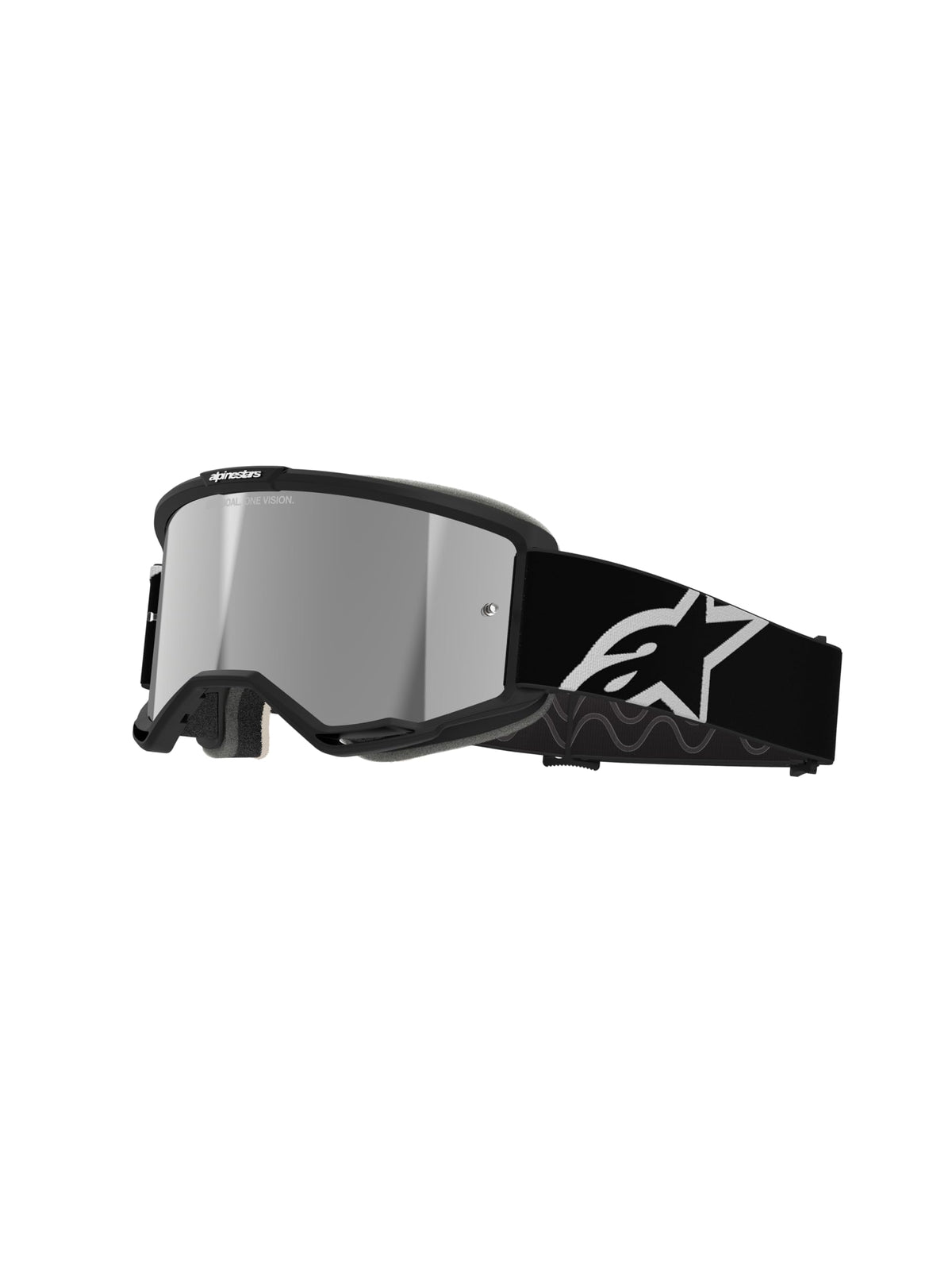 Alpinestars Vision 5 goggle lens with anti-fog and 100% UVA protection