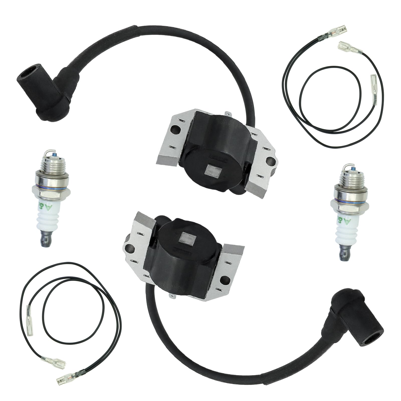 ALRACALL ignition coil 2-pack for reliable mower starts and smooth operation