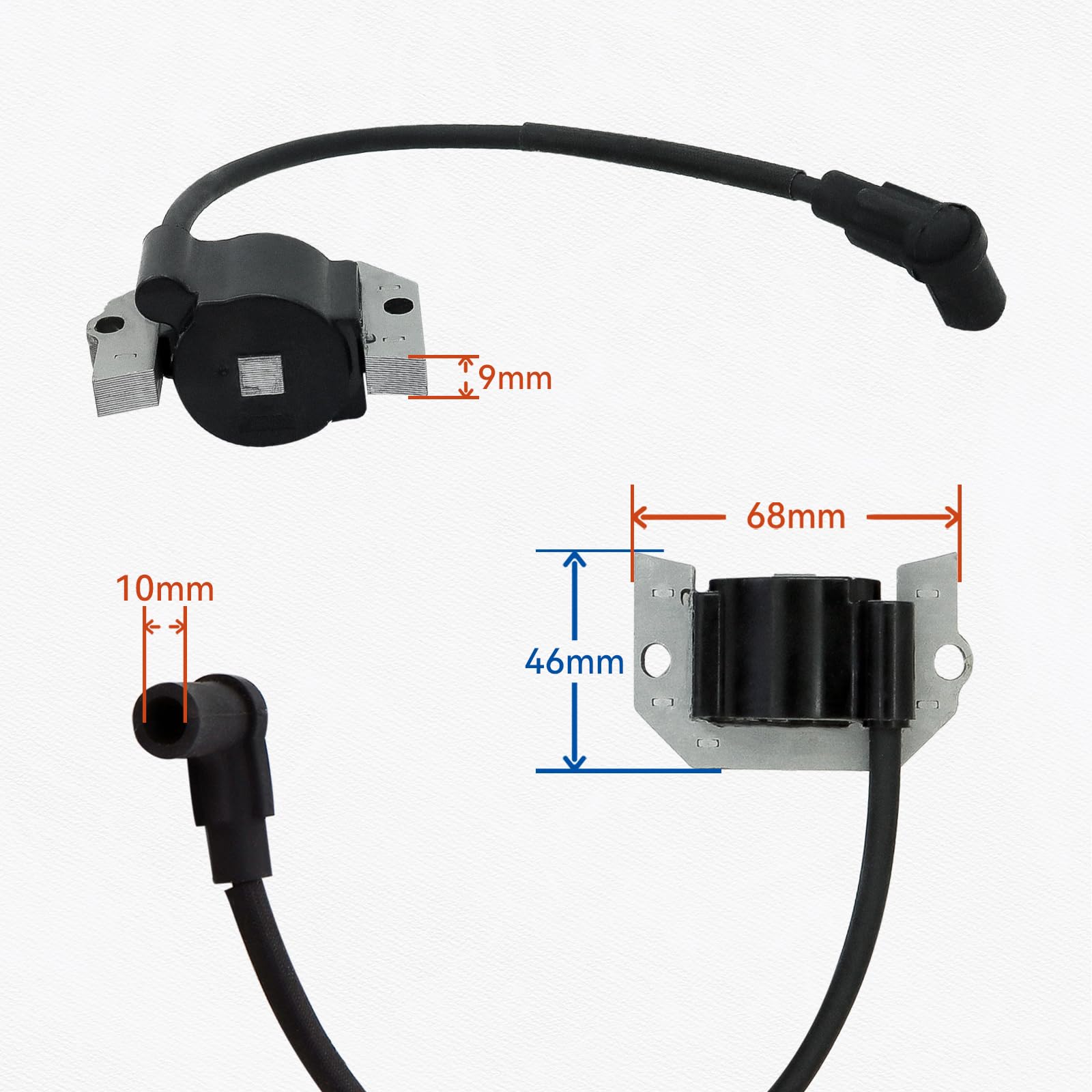 ALRACALL ignition coil kit includes spark plugs for added value