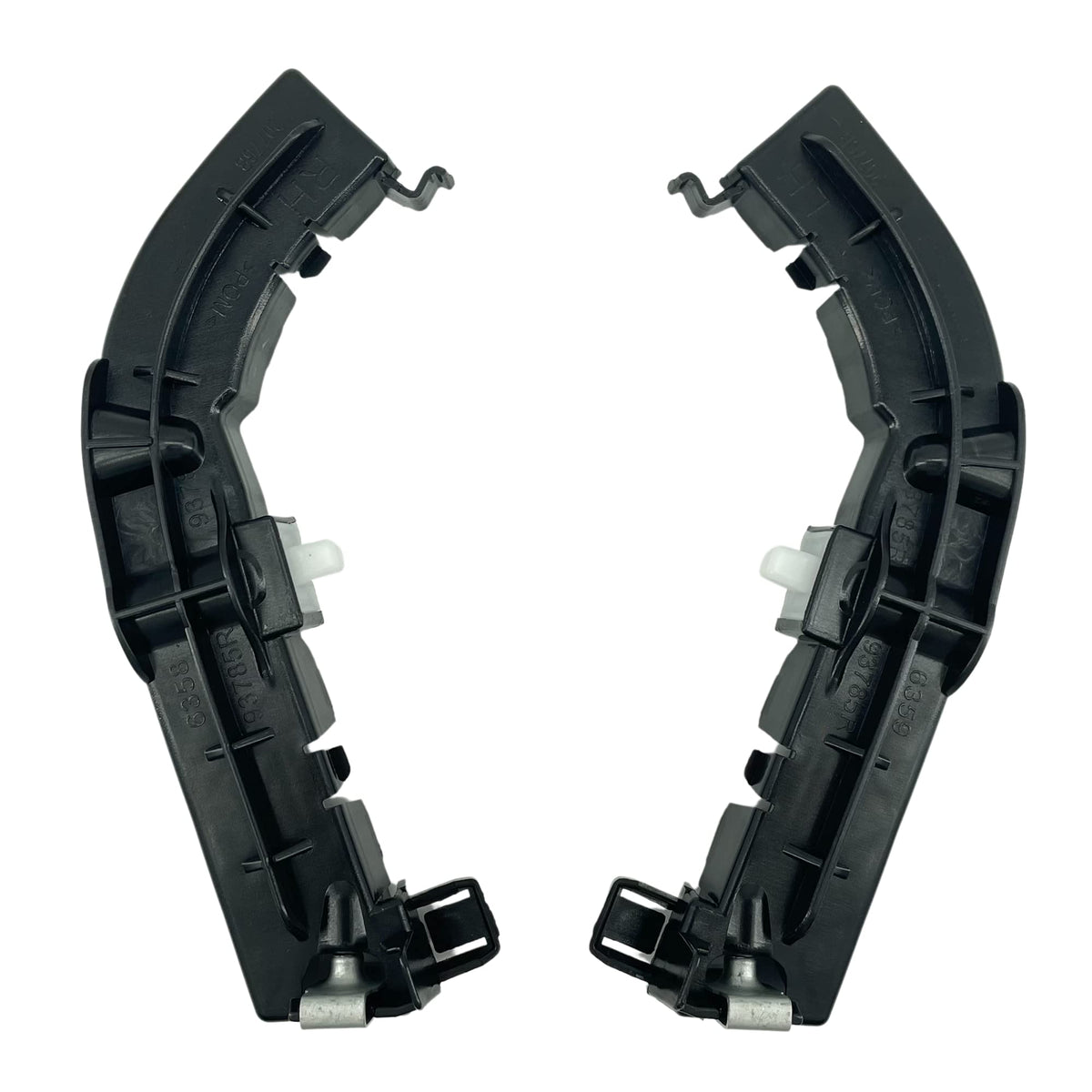 ALTBET front left bumper bracket offers precise fit for Dodge Challenger and durable plastic construction.