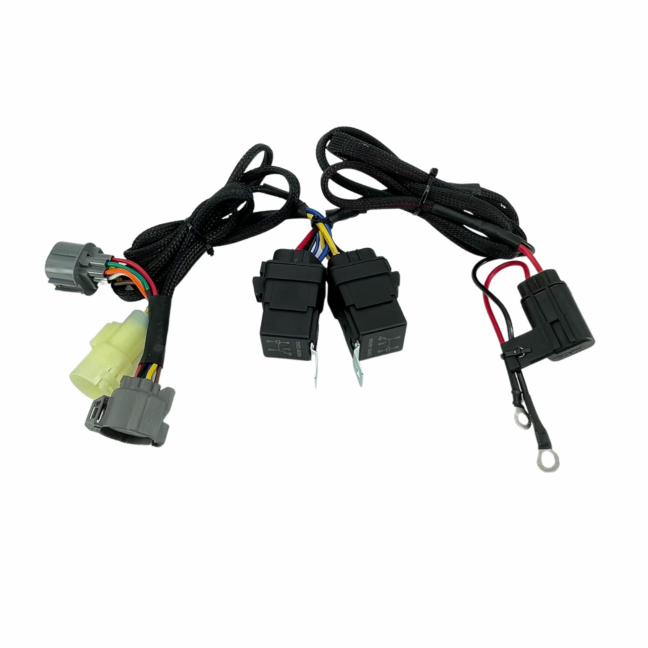 ALTBET shift harness kit front view showing plug-and-play integration for Honda Rancher