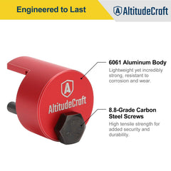 AltitudeCraft Stretch Fit Tool groove-detail view highlighting precise belt alignment.