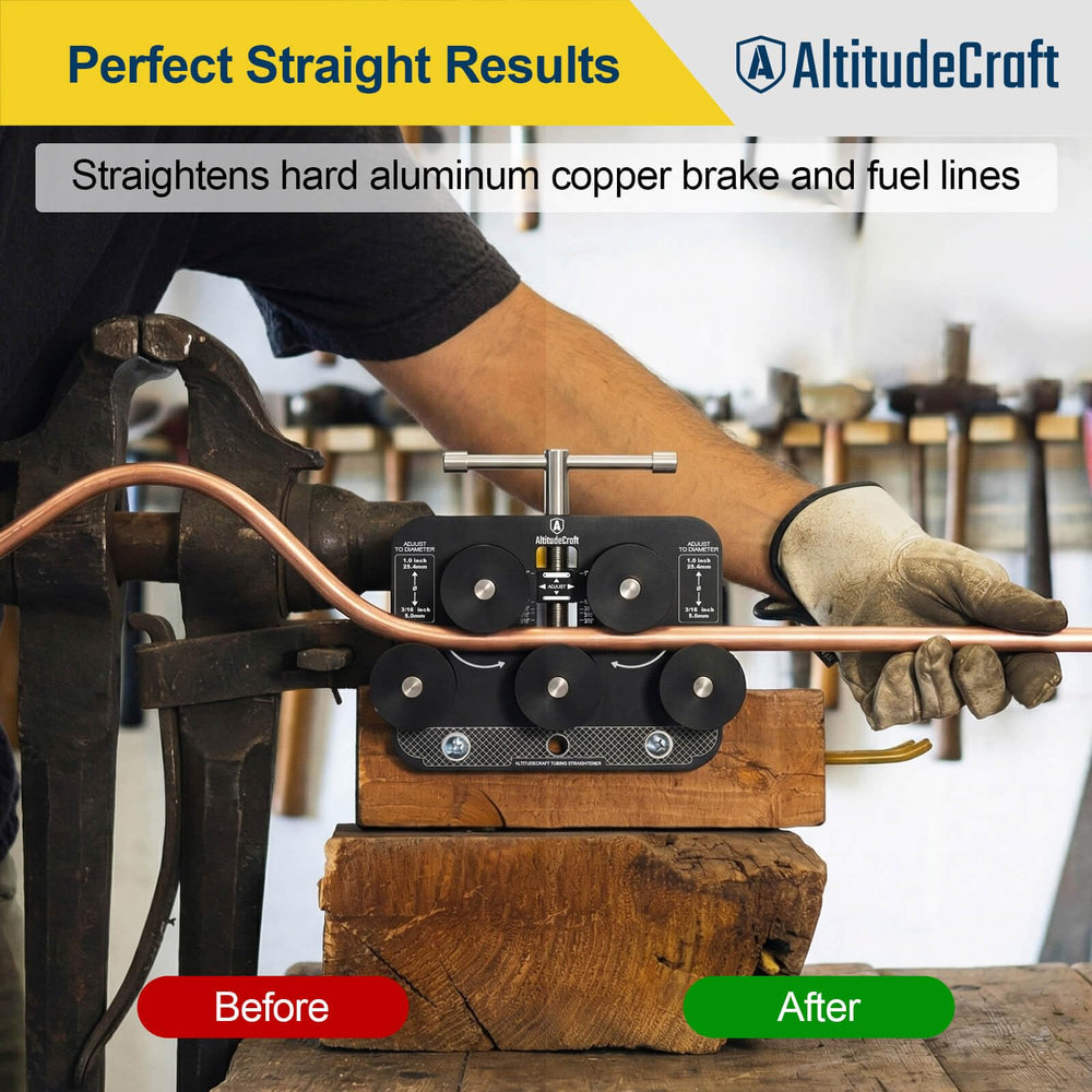 AltitudeCraft Tubing Straightener visualizes coiled tubing before straightening for reliable installs