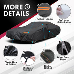 AltoCover breathable material helps prevent moisture buildup under the cover.