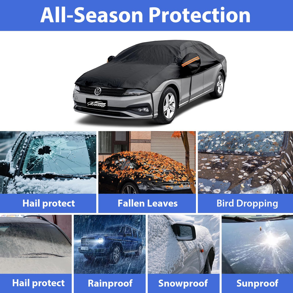 AltoCover cotton liner protects paint during storage and parking.