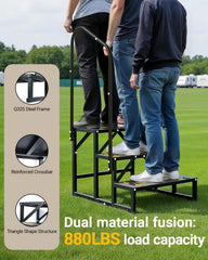 Altyostar RV steps anti-slip tape for wet or muddy surfaces.