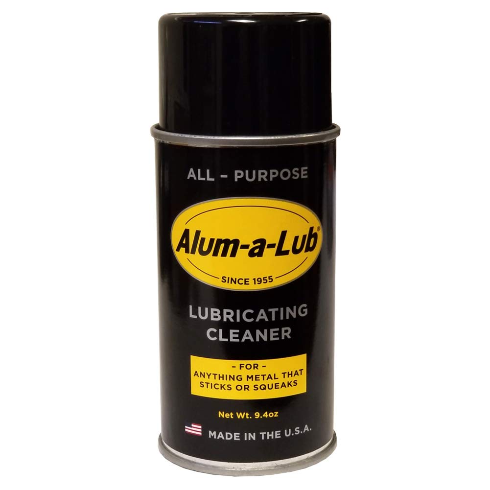 Alum-A-Lub penetrating oil for metal and vinyl surfaces; eases lubrication and rust removal.
