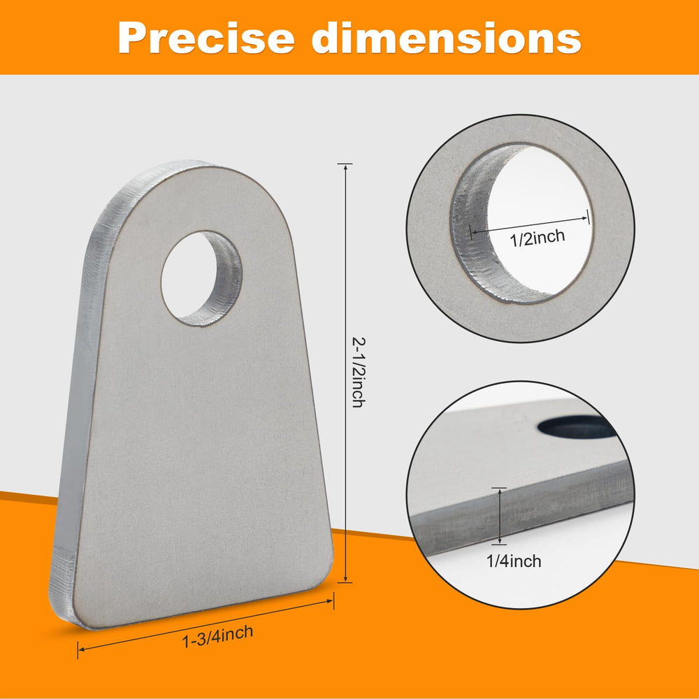 Alvktora Weld Tabs four-piece kit for sturdy, repeatable welds.