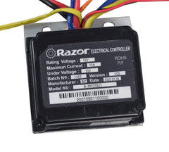 AlveyTech Razor MX125 wiring harness detail for reliable power connection