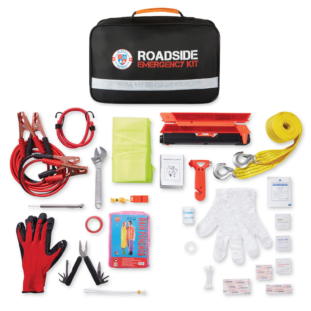 Always Prepared 8 gauge jumper cables for quick battery boosts on the go.