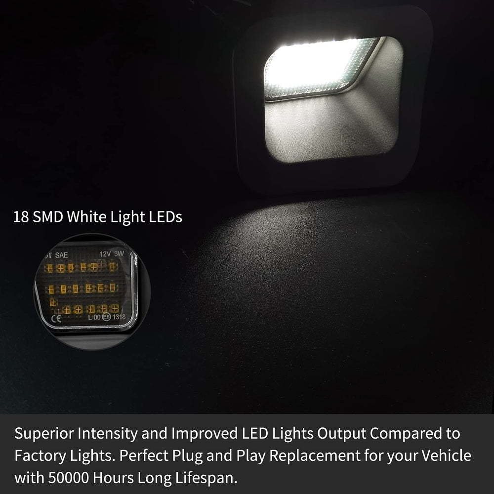 AlyoNed IP67 waterproof license plate light resists moisture and dust exposure.