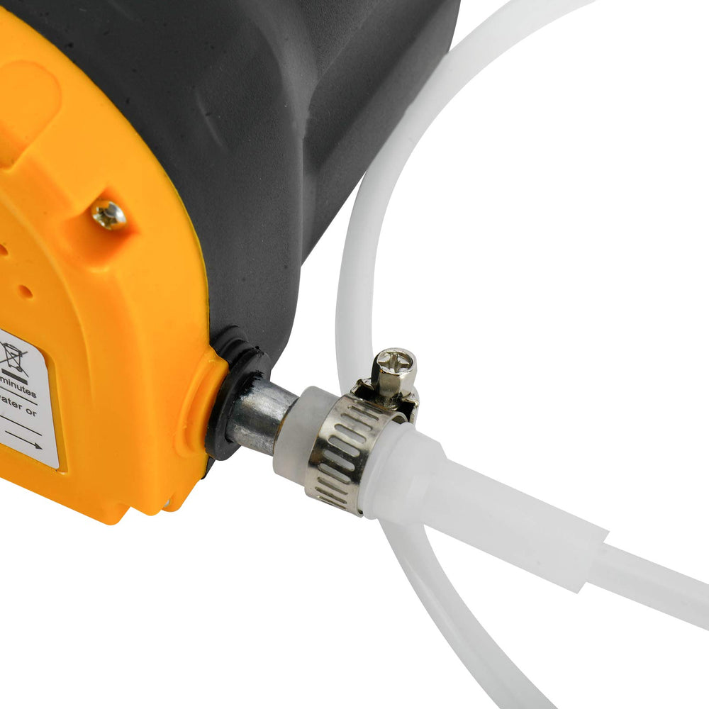Amarine Made 12V pump with safe operation and clear instructions.