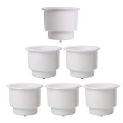 Amarine Made recessed cup holder white for boats and cars