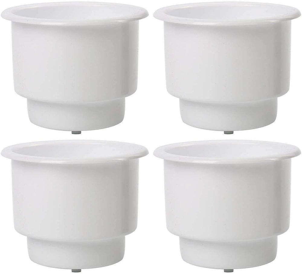 Amarine Made white plastic cup holder easy to clean