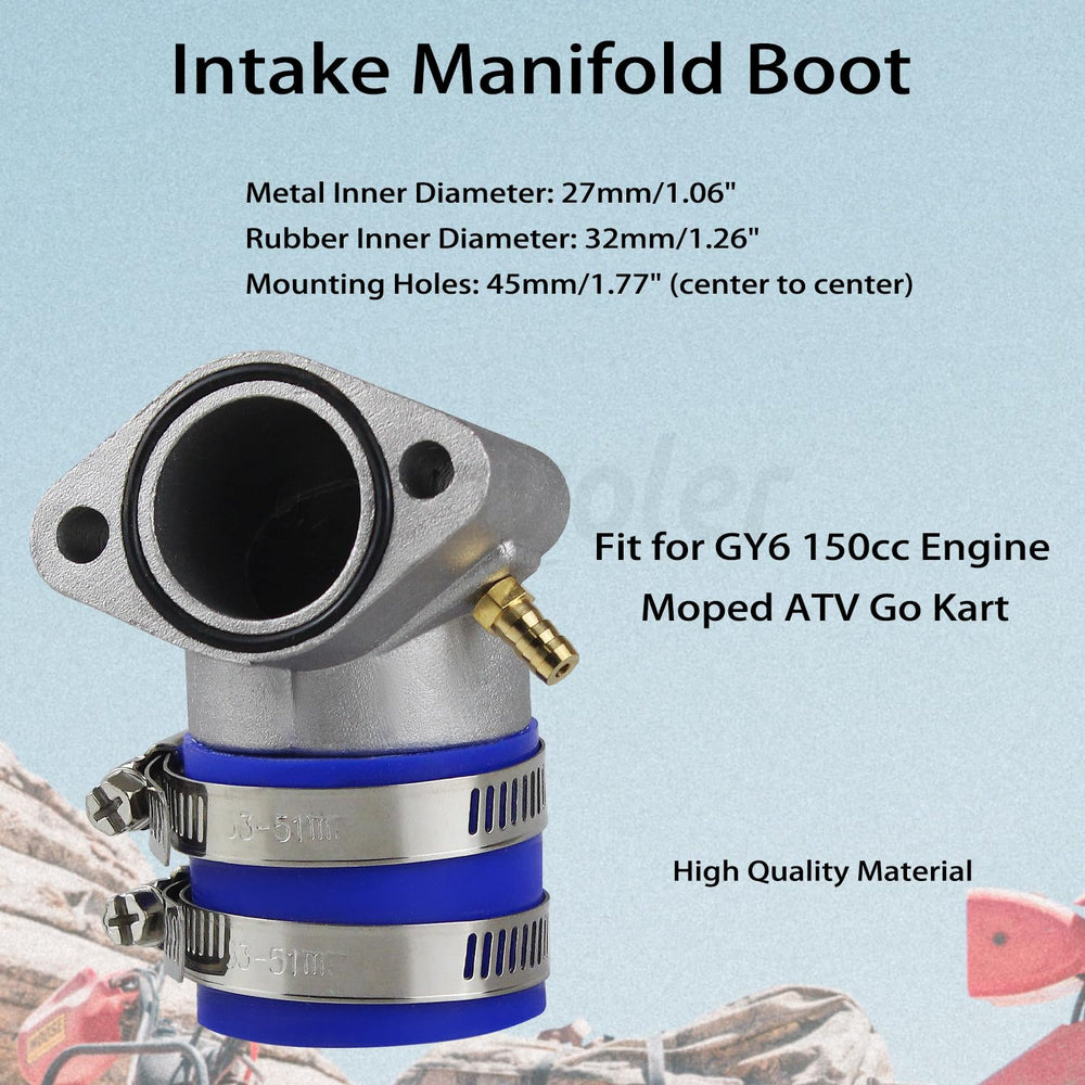 Amavoler aluminum intake pipes feature precision machining and durable construction.