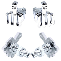 amavoler finger-style license bolts for motorcycles, easy install and stylish frame accent