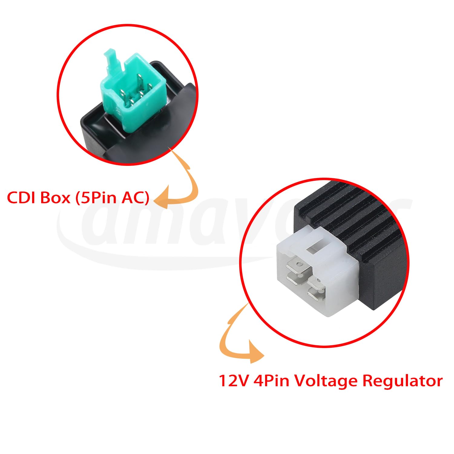 Amavoler rectifier ensures steady electrical charging for 12V systems.
