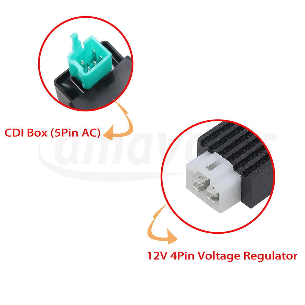 Amavoler rectifier ensures steady electrical charging for 12V systems.