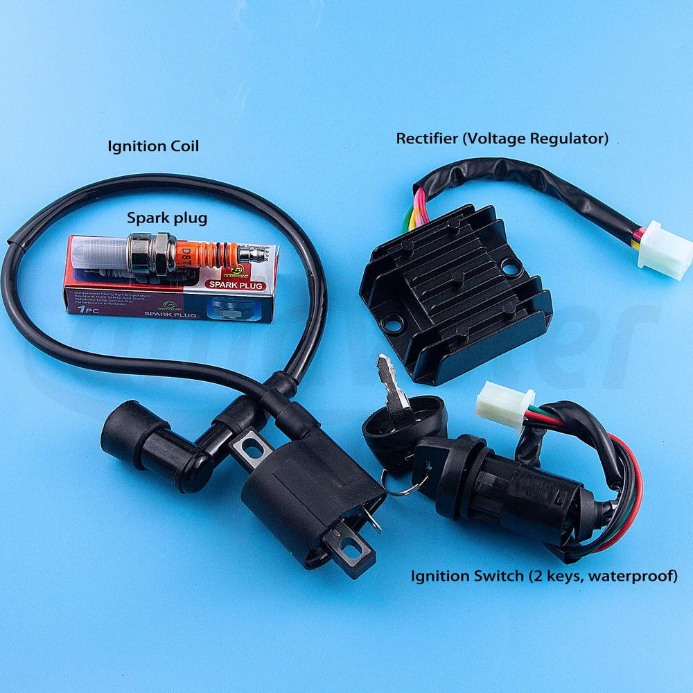 Amavoler rectifier voltage regulator providing steady charge to electronics