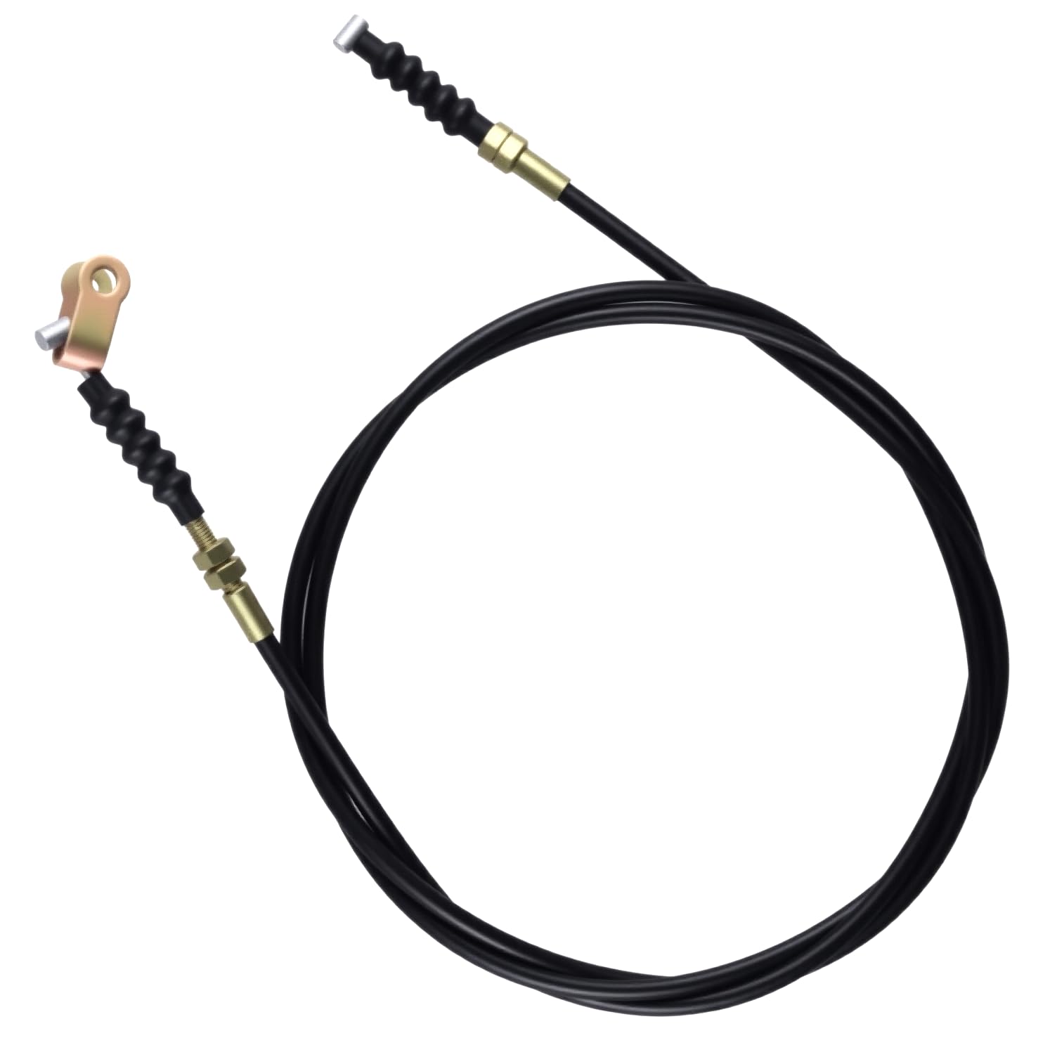 amavoler throttle cable for Yamaha golf carts, end-connector focus, supports smooth throttle control.