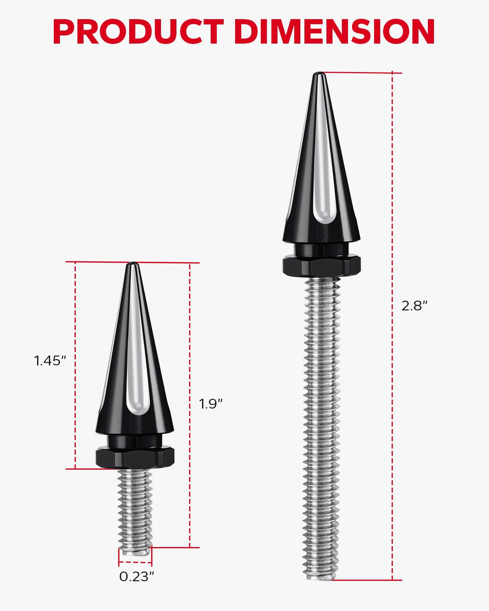 Amazicha aluminum corrosion-proof design offers long-lasting performance on road trips