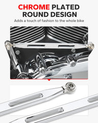 Close-up of stainless rod ends with Amazicha, ensuring durability for daily riding.