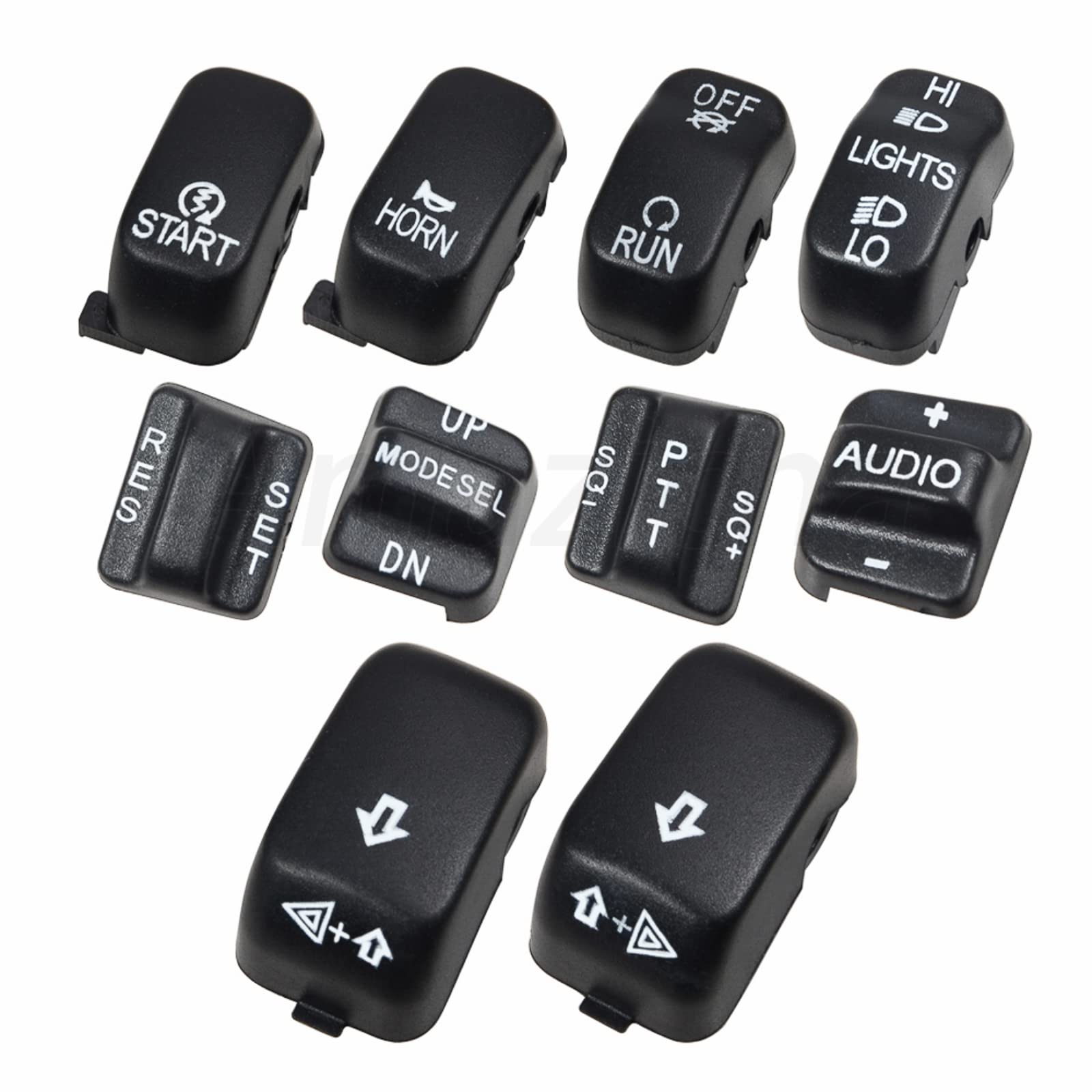 Amazicha installation step image; snap-on caps with no tools required.