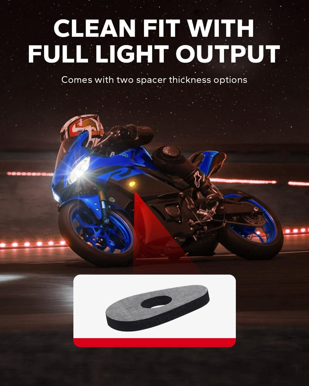 Amazicha IP67 waterproof lens keeps signals reliable in rain.