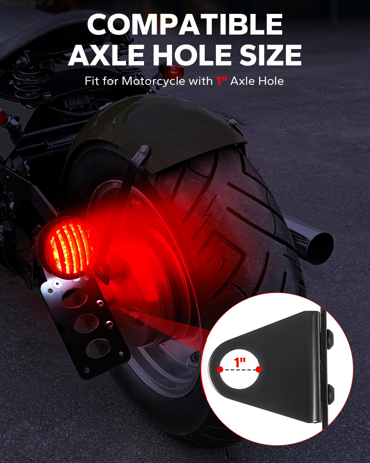 Amazicha extended lifespan 40000+ hours for long-lasting motorcycle lighting.