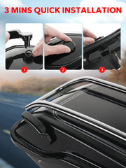 Amazicha saddlebag latch kit pair included in package for complete upgrade.