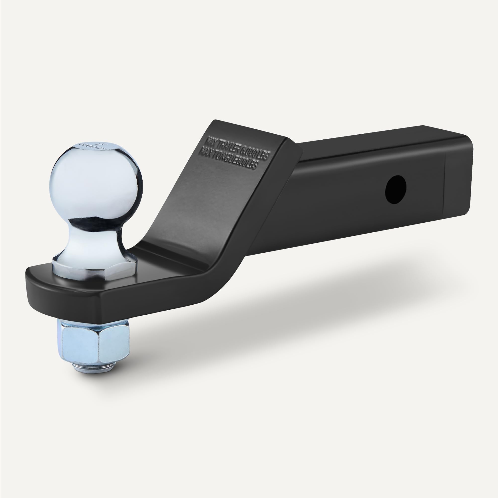 Amazon Basics 6000 pounds capacity trailer hitch for heavy duty towing