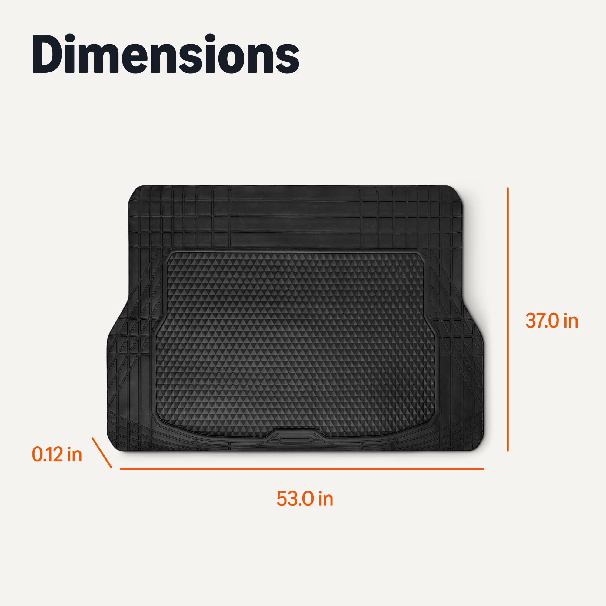 Amazon Basics easy-clean surface simplifies maintenance after messy days.