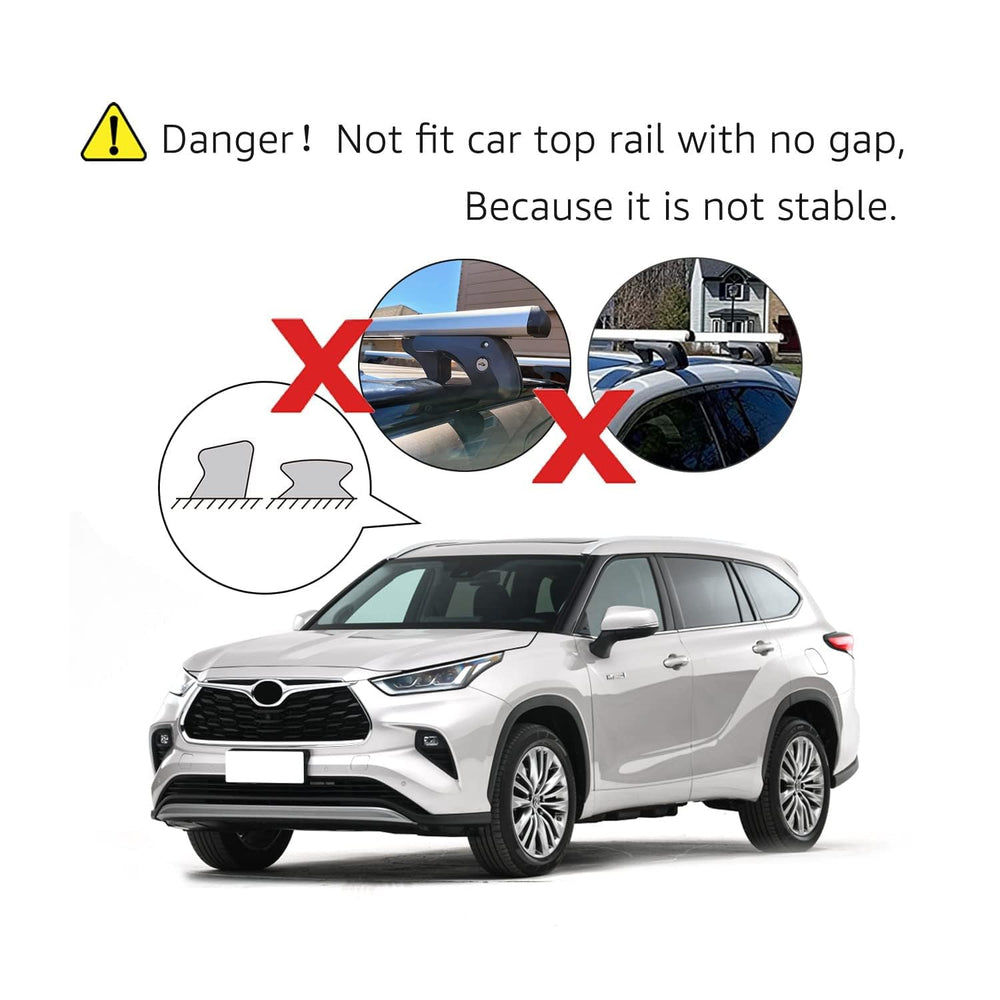 Installation videos guide proper fit for Amazon Basics cross-rail roof rack