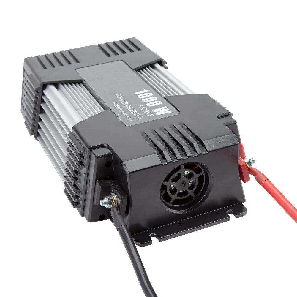 Protective indicators on Amazon Basics inverter for safe operation