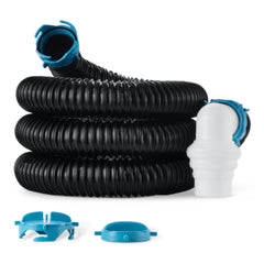 Amazon Basics RV sewer hose kit hose provides smooth dump connections.