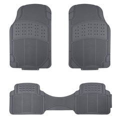 Amazon Basics universal PVC floor mats front-left view, all-weather protection
