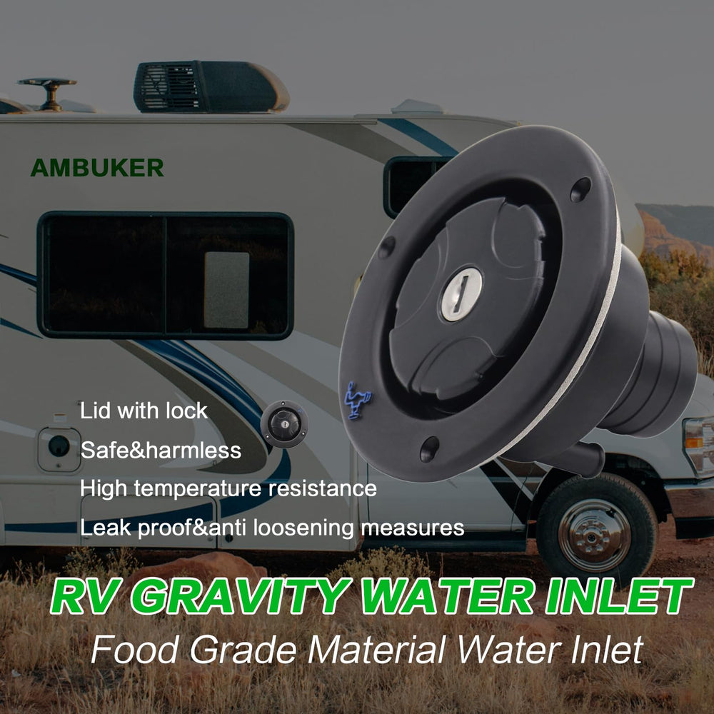 Ambuker arc-pattern exterior complements modern RV aesthetics