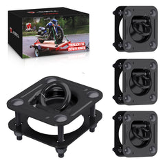 AMBULL D-ring anchor four-pack on mounting brackets for secure tie-down points.