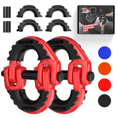 AMBULL hammerlock connector with 12000 lb capacity for towing