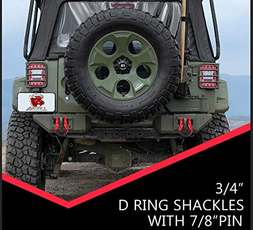 AMBULL shackles bumper protection design safeguards vehicle finishes