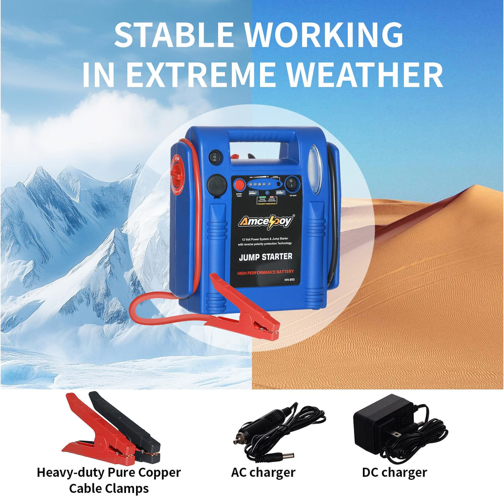 Amcelooy compact storage in car trunk highlights easy transport.