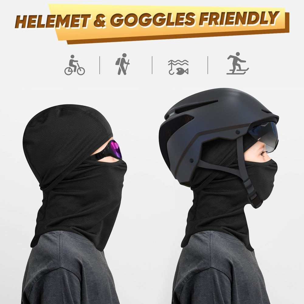 Ameceres Kids Balaclava 3 in 1 design offers versatile wear options.