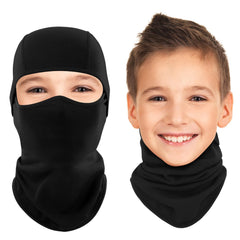 Ameceres Kids Balaclava warmth keeps young faces cozy during cold days.
