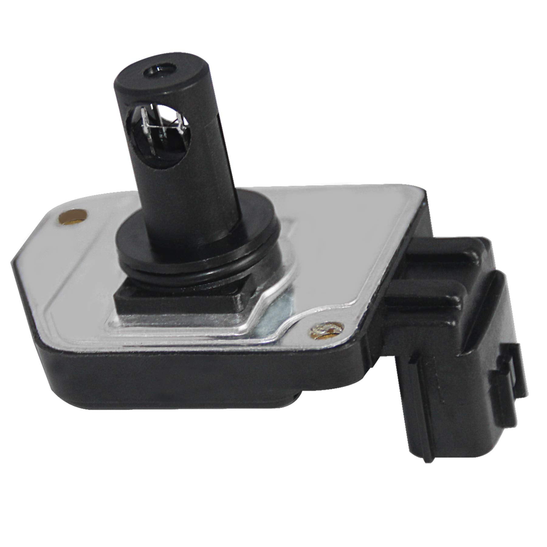 Ameetaa AFH55M12 front view mass air flow sensor for Nissan 2.4L engines, boosts ECU accuracy
