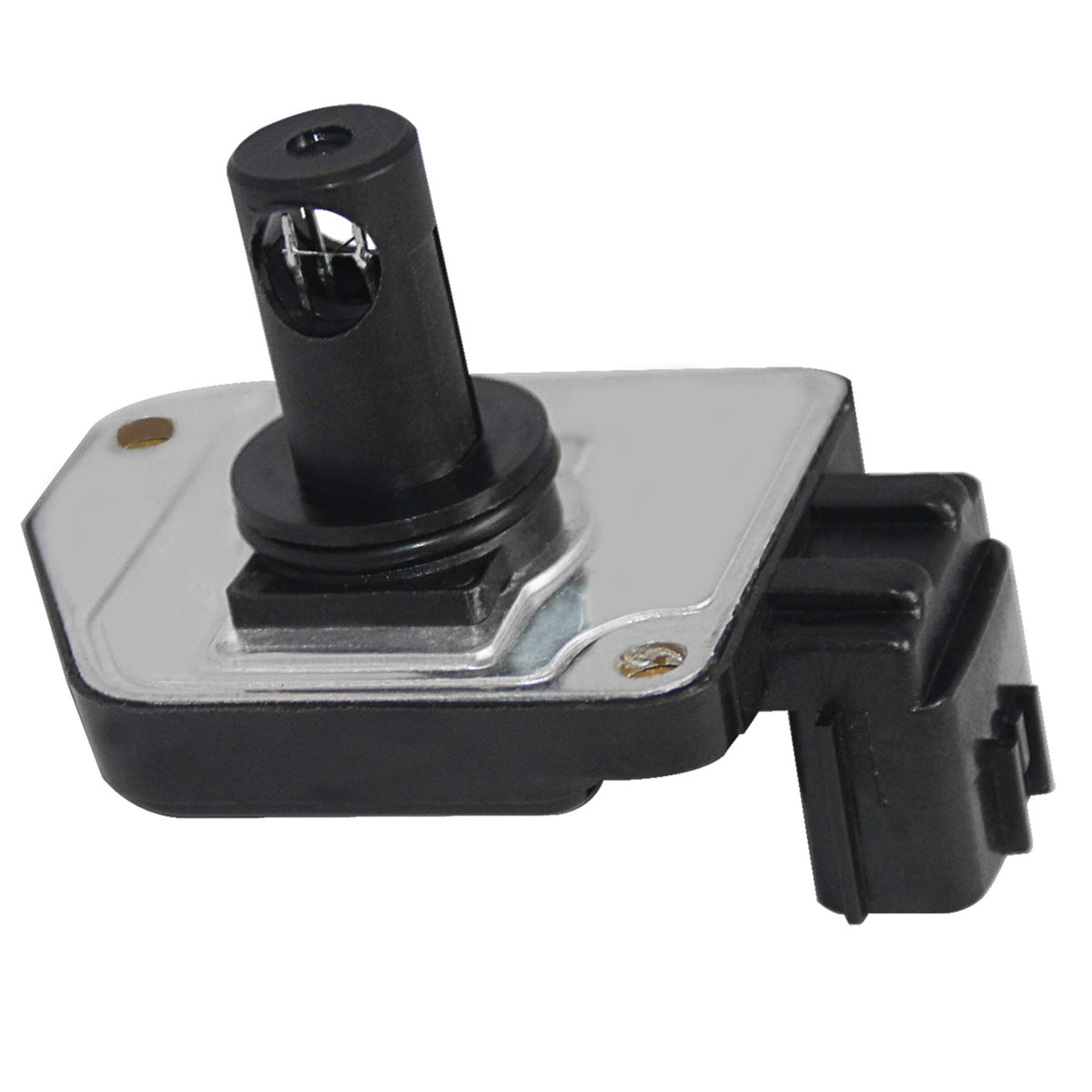 Ameetaa AFH55M12 front view mass air flow sensor for Nissan 2.4L engines, boosts ECU accuracy