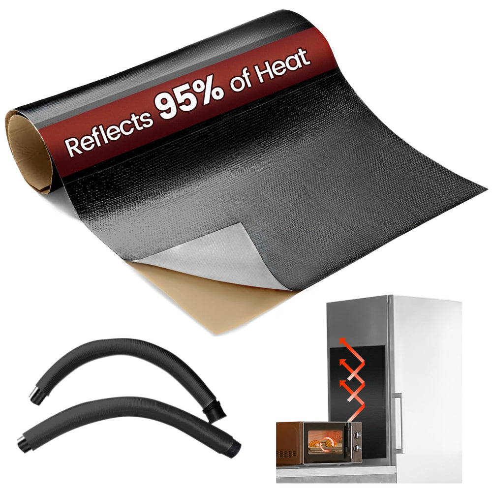 Amerbro heat shield 12x40 protects auto surfaces from radiant heat