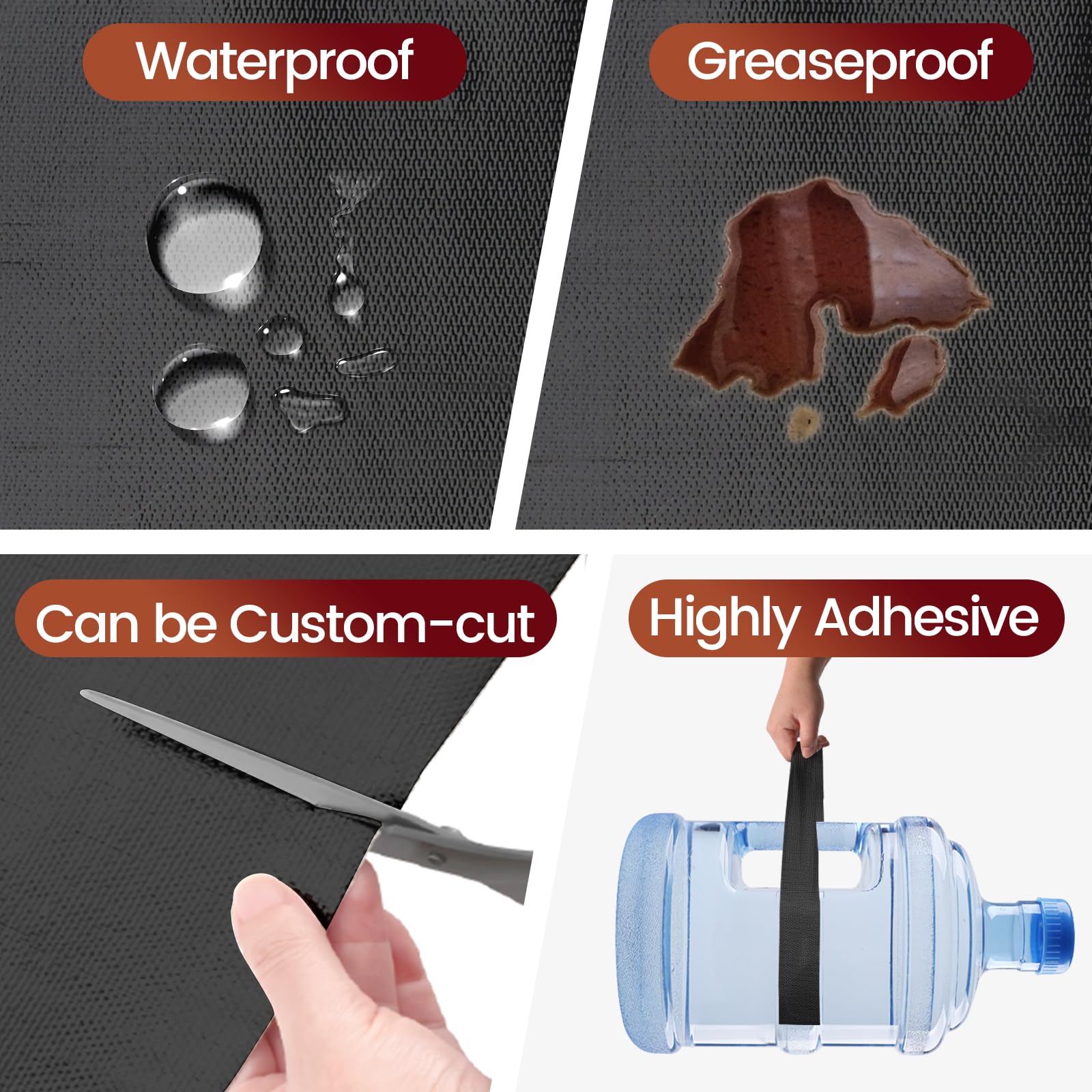 Amerbro heat shield can be cut to fit large surfaces