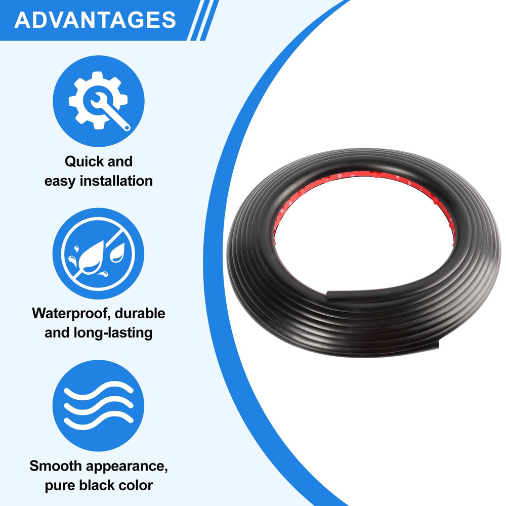 Ameri easy-installation drip rail simplifies setup on caravans, campers, and vans.