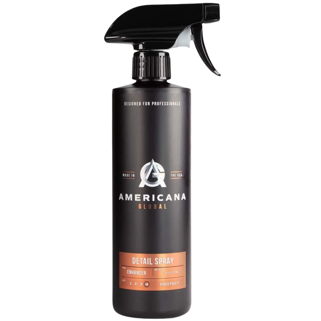 Americana Global Detail Spray ready-to-use bottle for fast, streak-free detailing