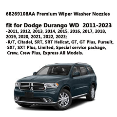 AMFRNE 68269108AA wiper nozzle kit offers direct-fit replacement and reliability.